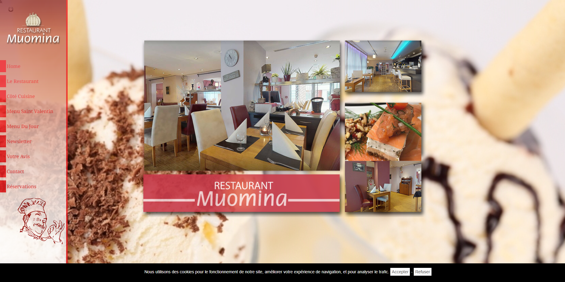 Restaurant Muomina avant refonte complète
