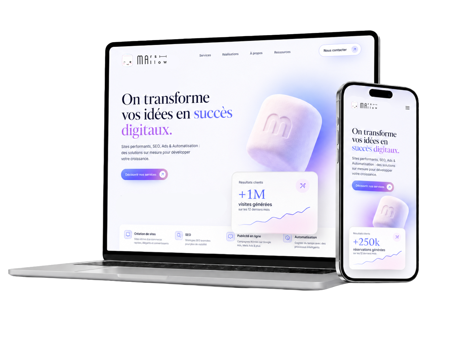 mockup site agence marshmallow alsace luxembourg moselle